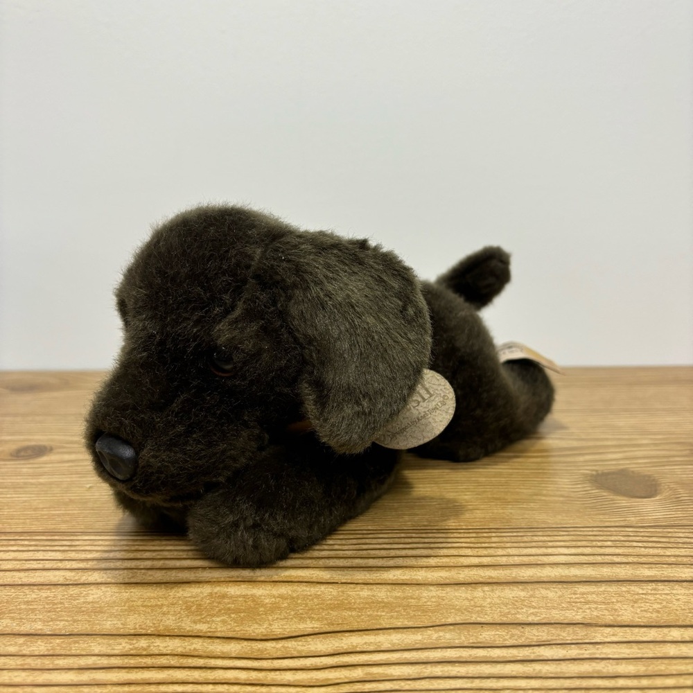Keel Toys Basil Chocolate Labrador Plush Dog Stuffed Animal